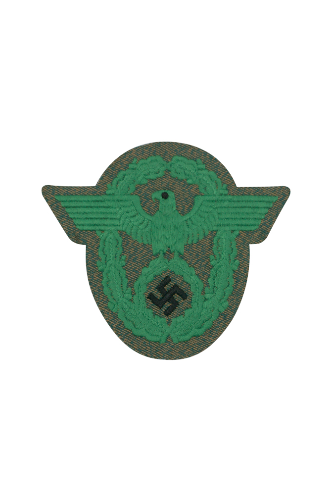 police,Protection Police,Gendarmerie,Administrative Police,Traffic Police,Fire Police,Waterways Protection Police,sleeve Eagles,Insignia,badge,,ww2,Third empire