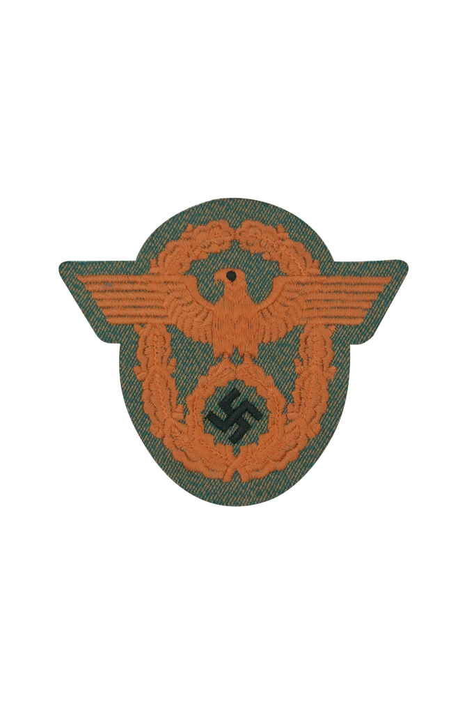 police,Protection Police,Gendarmerie,Administrative Police,Traffic Police,Fire Police,Waterways Protection Police,sleeve Eagles,Insignia,badge,,ww2,Third empire