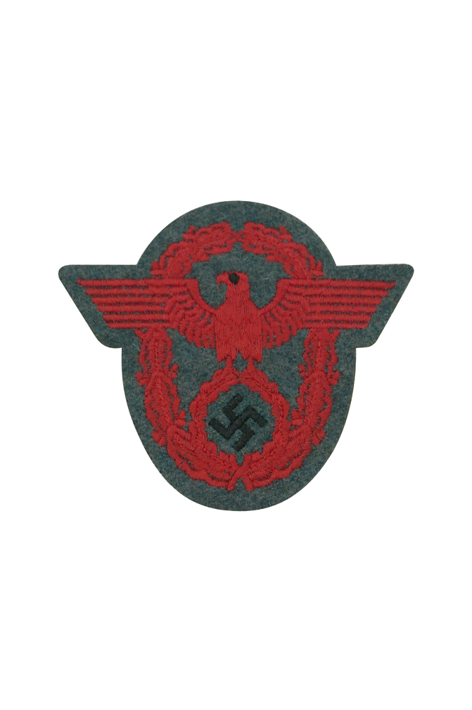 police,Protection Police,Gendarmerie,Administrative Police,Traffic Police,Fire Police,Waterways Protection Police,sleeve Eagles,Insignia,badge,,ww2,Third empire