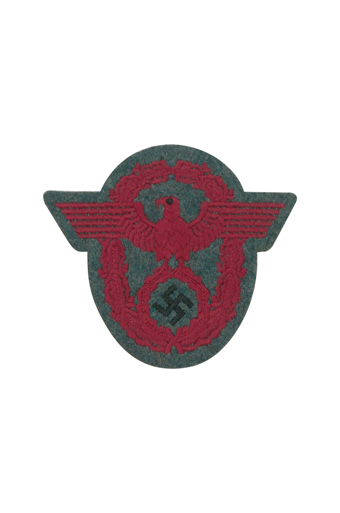 police,Protection Police,Gendarmerie,Administrative Police,Traffic Police,Fire Police,Waterways Protection Police,sleeve Eagles,Insignia,badge,,ww2,Third empire