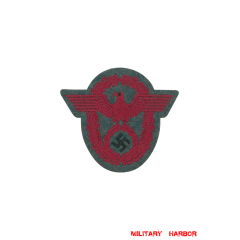 WWII German Municipal Police Sleeve Eagle On Wool Backing police,Protection Police,Gendarmerie,Administrative Police,Traffic Police,Fire Police,Waterways Protection Police,sleeve Eagles,Insignia,badge,,ww2,Third empire