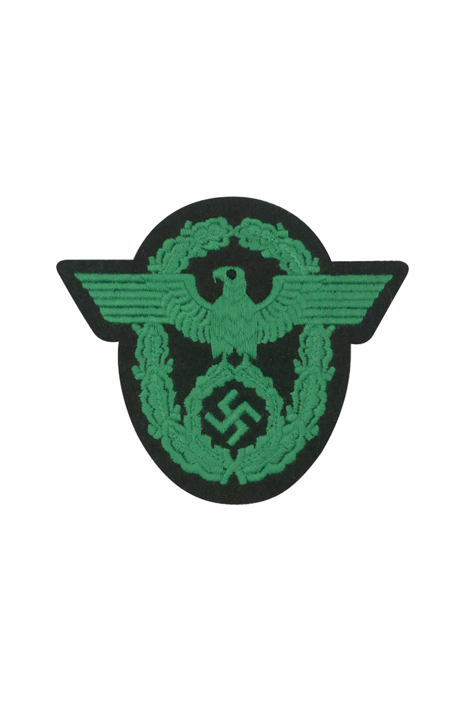 police,Protection Police,Gendarmerie,Administrative Police,Traffic Police,Fire Police,Waterways Protection Police,sleeve Eagles,Insignia,badge,,ww2,Third empire