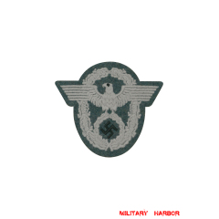 WWII German Administrative Police Sleeve Eagle On Wool Backing police,Protection Police,Gendarmerie,Administrative Police,Traffic Police,Fire Police,Waterways Protection Police,sleeve Eagles,Insignia,badge,,ww2,Third empire