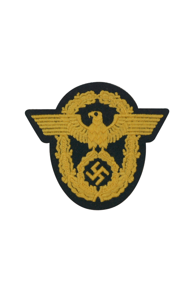 police,Protection Police,Gendarmerie,Administrative Police,Traffic Police,Fire Police,Waterways Protection Police,sleeve Eagles,Insignia,badge,,ww2,Third empire