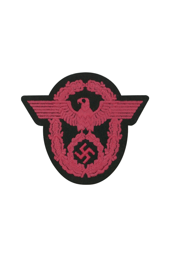 police,Protection Police,Gendarmerie,Administrative Police,Traffic Police,Fire Police,Waterways Protection Police,sleeve Eagles,Insignia,badge,,ww2,Third empire