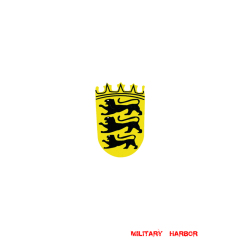 WWII German Baden Wurttemburg helmet decal WWII German Baden Wurttemburg helmet decal