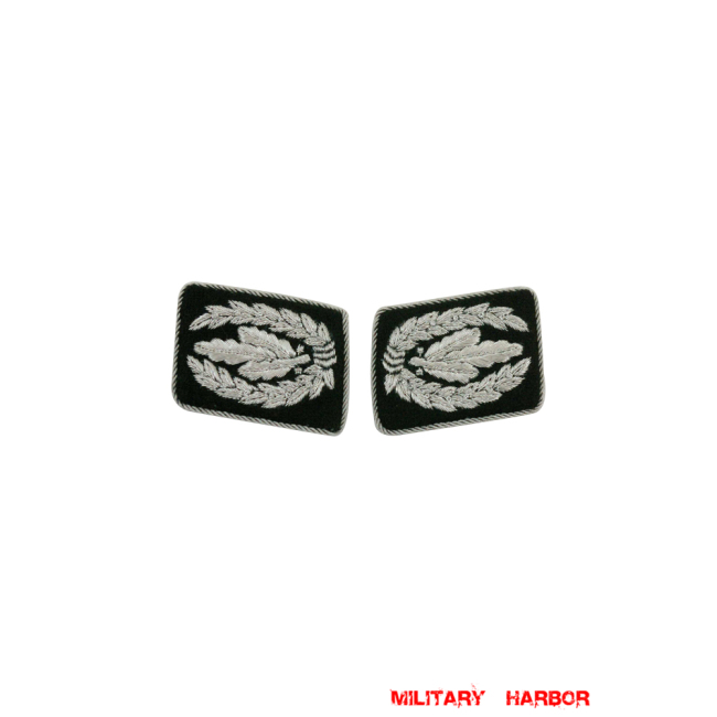 WWII German SS Reichsführer Collar Tabs WW2 german badge,wehrmacht collar insignia,Luftwaffe collar insignia,SS collar insignia,SS Reichsfuhrer Collar Tabs,german badge WWII,militaria german,WWII german,wehrmacht badge,Luftwaffe badge,SS badge,WWII military surplus,WWII german insignia,german collar insignia