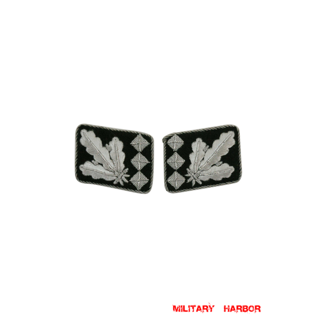 WWII German SS Oberstgruppenführer (General) Collar Tabs WW2 german badge,wehrmacht collar insignia,Luftwaffe collar insignia,SS collar insignia,SS Oberstgruppenfuhrer Collar Tabs,german badge WWII,militaria german,WWII german,wehrmacht badge,Luftwaffe badge,SS badge,WWII military surplus,WWII german insignia,german collar insignia