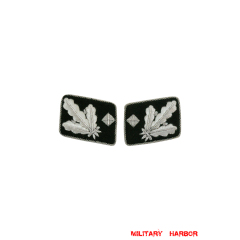 WWII German SS Gruppenführer (Major General) Collar Tabs WW2 german badge,wehrmacht collar insignia,Luftwaffe collar insignia,SS collar insignia,SS Gruppenfuhrer Collar Tabs,german badge WWII,militaria german,WWII german,wehrmacht badge,Luftwaffe badge,SS badge,WWII military surplus,WWII german insignia,german collar insignia