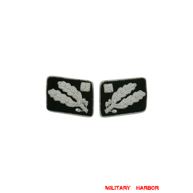 WWII German SS Brigadeführer (Brigadier General) before 1942 Collar Tabs WW2 german badge,wehrmacht collar insignia,Luftwaffe collar insignia,SS collar insignia,SS Brigadefuhrer Collar Tabs,german badge WWII,militaria german,WWII german,wehrmacht badge,Luftwaffe badge,SS badge,WWII military surplus,WWII german insignia,german collar insignia
