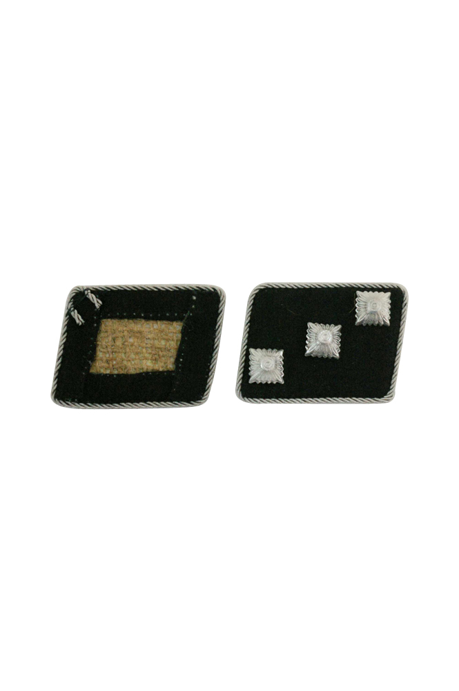 WW2 german badge,wehrmacht collar insignia,Luftwaffe collar insignia,SS collar insignia,SS Untersturmfuhrer Collar Tabs,german badge WWII,militaria german,WWII german,wehrmacht badge,Luftwaffe badge,SS badge,WWII military surplus,WWII german insignia,german collar insignia