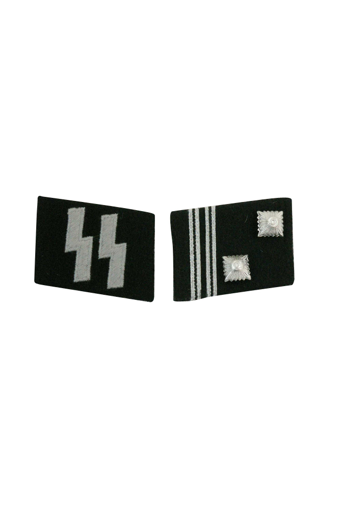 WW2 german badge,wehrmacht collar insignia,Luftwaffe collar insignia,SS collar insignia,SS Sturmscharfuhrer Collar Tabs,german badge WWII,militaria german,WWII german,wehrmacht badge,Luftwaffe badge,SS badge,WWII military surplus,WWII german insignia,german collar insignia