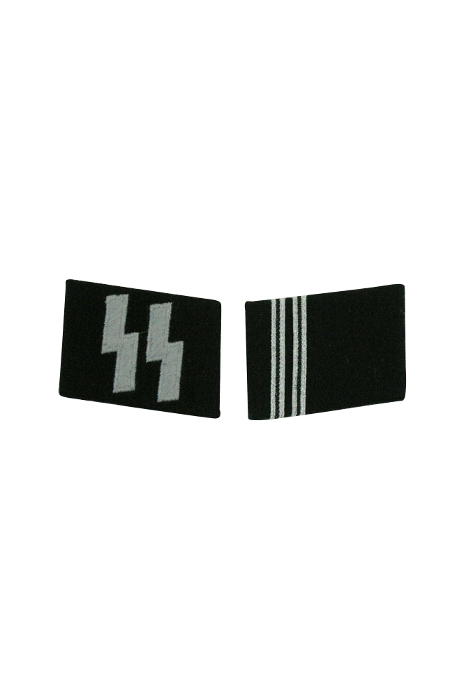 WW2 german badge,wehrmacht collar insignia,Luftwaffe collar insignia,SS collar insignia,SS Rottenfuhrer Collar Tabs,german badge WWII,militaria german,WWII german,wehrmacht badge,Luftwaffe badge,SS badge,WWII military surplus,WWII german insignia,german collar insignia