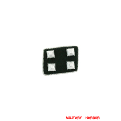 WWII German SS Sturmbannführer (Major) Rank Left Collar Tab WW2 german badge,wehrmacht collar insignia,Luftwaffe collar insignia,SS collar insignia,SS Sturmbannfuhrer Collar Tabs,german badge WWII,militaria german,WWII german,wehrmacht badge,Luftwaffe badge,SS badge,WWII military surplus,WWII german insignia,german collar insignia