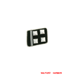 WWII German SS Obersturmbannführer (Lt. Colonel) Rank Left Collar Tab WW2 german badge,wehrmacht collar insignia,Luftwaffe collar insignia,SS collar insignia,SS Obersturmbannfuhrer Collar Tabs,german badge WWII,militaria german,WWII german,wehrmacht badge,Luftwaffe badge,SS badge,WWII military surplus,WWII german insignia,german collar insignia