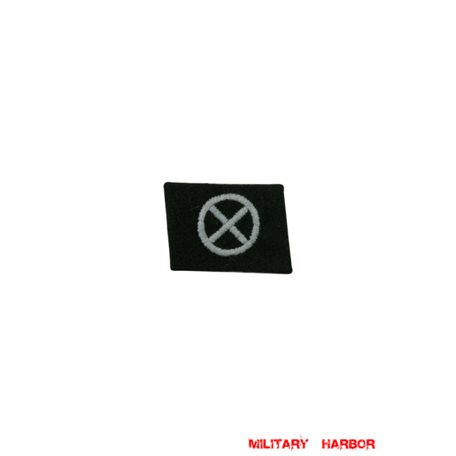 WWII German SS Volunteer Pz.Gren.Rgt. 23 Norge EM/NCO right collar tab WW2 german badge,wehrmacht collar insignia,Luftwaffe collar insignia,SS collar insignia,SS Norge collar tab,german badge WWII,militaria german,WWII german,wehrmacht badge,Luftwaffe badge,SS badge,WWII military surplus,WWII german insignia,german collar insignia