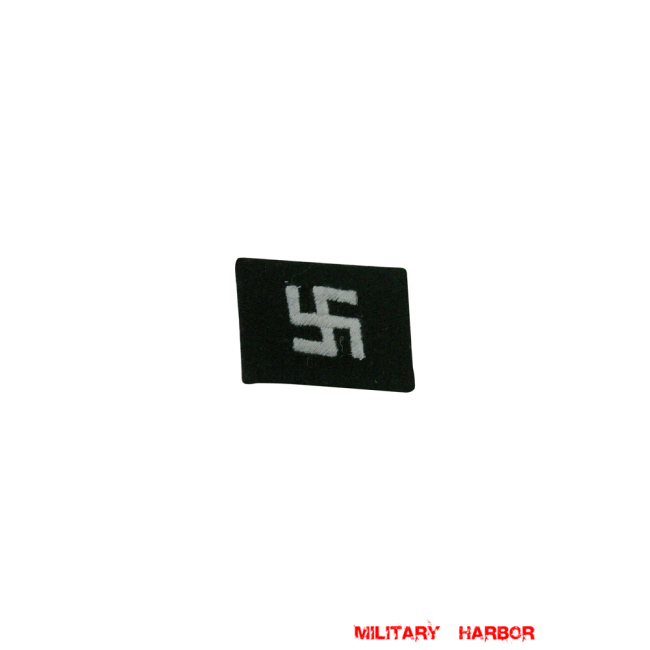WWII German SS 15th Waffen Gren.Div. 1st Latvian EM/NCO right collar tab WW2 german badge,wehrmacht collar insignia,Luftwaffe collar insignia,SS collar insignia,SS 15th Waffen 1st Latvian collar tab,german badge WWII,militaria german,WWII german,wehrmacht badge,Luftwaffe badge,SS badge,WWII military surplus,WWII german insignia,german collar insignia