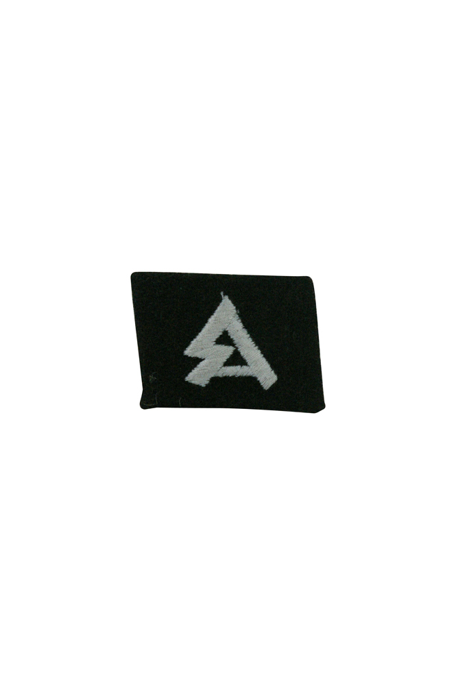 WW2 german badge,wehrmacht collar insignia,Luftwaffe collar insignia,SS collar insignia,SS 18th Horst Wessel collar tab,german badge WWII,militaria german,WWII german,wehrmacht badge,Luftwaffe badge,SS badge,WWII military surplus,WWII german insignia,german collar insignia