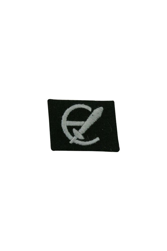 WW2 german badge,wehrmacht collar insignia,Luftwaffe collar insignia,SS collar insignia,SS 20th Waffen 1st Estonian collar tab,german badge WWII,militaria german,WWII german,wehrmacht badge,Luftwaffe badge,SS badge,WWII military surplus,WWII german insignia,german collar insignia