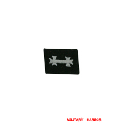 WWII German SS 30th SS Gren.Div. EM/NCO right collar tab WW2 german badge,wehrmacht collar insignia,Luftwaffe collar insignia,SS collar insignia,SS 30th SS collar tab,german badge WWII,militaria german,WWII german,wehrmacht badge,Luftwaffe badge,SS badge,WWII military surplus,WWII german insignia,german collar insignia