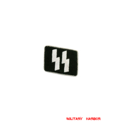 WWII German SS officer right Collar tab WW2 german badge,wehrmacht collar insignia,Luftwaffe collar insignia,SS collar insignia,SS Collar tab,german badge WWII,militaria german,WWII german,wehrmacht badge,Luftwaffe badge,SS badge,WWII military surplus,WWII german insignia,german collar insignia