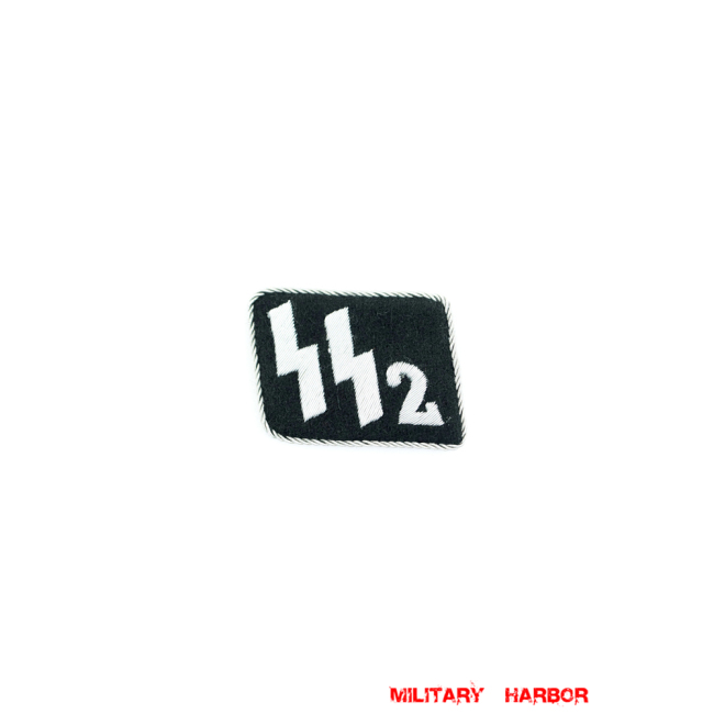 WWII German SS-VT Pz.Gren.Rgt. 9 Germania Officer right collar tab WW2 german badge,wehrmacht collar insignia,Luftwaffe collar insignia,SS collar insignia,SS SS-VT Germania collar tab,german badge WWII,militaria german,WWII german,wehrmacht badge,Luftwaffe badge,SS badge,WWII military surplus,WWII german insignia,german collar insignia