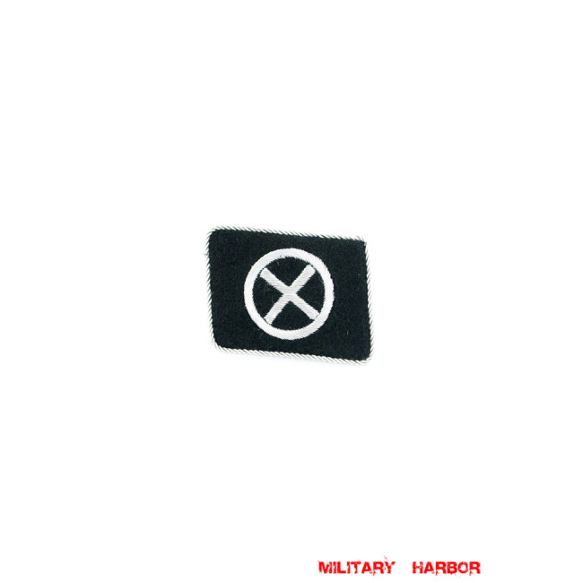 WWII German SS Volunteer Pz.Gren.Rgt. 23 Norge Officer right collar tab WW2 german badge,wehrmacht collar insignia,Luftwaffe collar insignia,SS collar insignia,SS Norge collar tab,german badge WWII,militaria german,WWII german,wehrmacht badge,Luftwaffe badge,SS badge,WWII military surplus,WWII german insignia,german collar insignia