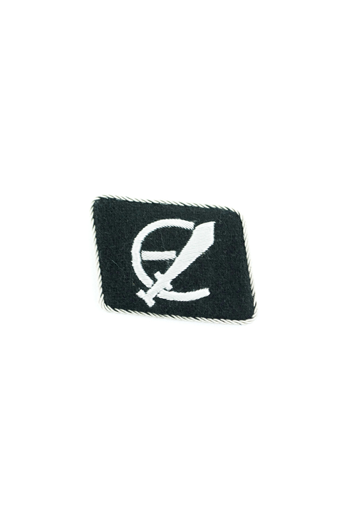 WW2 german badge,wehrmacht collar insignia,Luftwaffe collar insignia,SS collar insignia,SS 20th Waffen 1st Estonian collar tab II,german badge WWII,militaria german,WWII german,wehrmacht badge,Luftwaffe badge,SS badge,WWII military surplus,WWII german insignia,german collar insignia