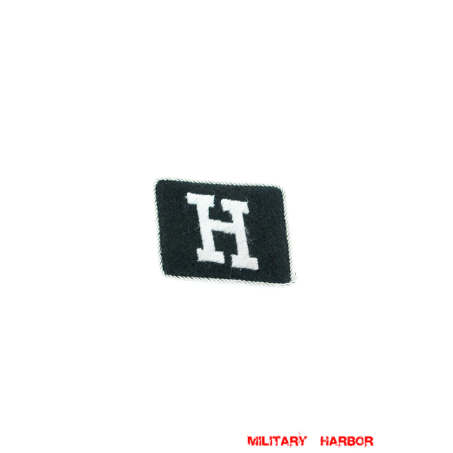 WWII German SS 25th Waffen Gren.Div. Hunyadi (1st Hungarian) Officer right collar tab WW2 german badge,wehrmacht collar insignia,Luftwaffe collar insignia,SS collar insignia,SS 25th Hungarian collar tab,german badge WWII,militaria german,WWII german,wehrmacht badge,Luftwaffe badge,SS badge,WWII military surplus,WWII german insignia,german collar insignia
