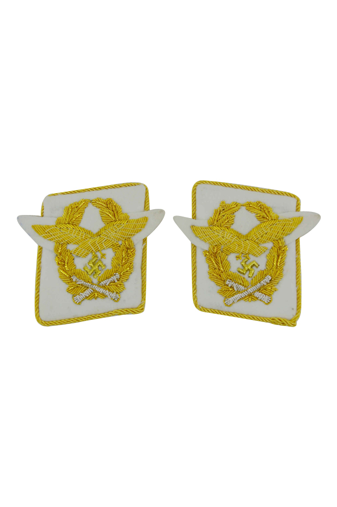 WW2 german badge,wehrmacht collar insignia,Luftwaffe collar insignia,SS collar insignia,Luftwaffe Generalfeldmarschall Collar Tabs,german badge WWII,militaria german,WWII german,wehrmacht badge,Luftwaffe badge,SS badge,WWII military surplus,WWII german insignia,german collar insignia