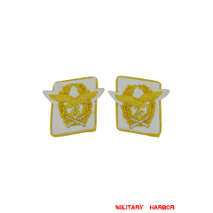 WWII German Luftwaffe Generalfeldmarschall Collar Tabs WW2 german badge,wehrmacht collar insignia,Luftwaffe collar insignia,SS collar insignia,Luftwaffe Generalfeldmarschall Collar Tabs,german badge WWII,militaria german,WWII german,wehrmacht badge,Luftwaffe badge,SS badge,WWII military surplus,WWII german insignia,german collar insignia