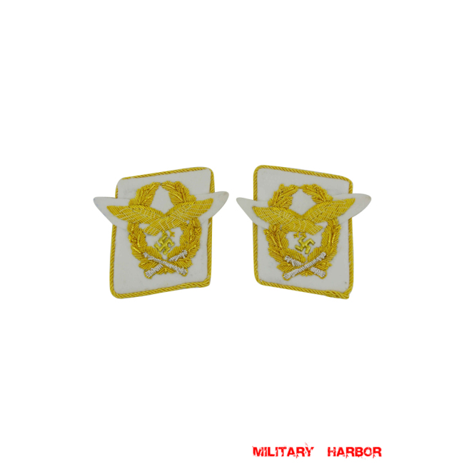 WWII German Luftwaffe Generalfeldmarschall Collar Tabs WW2 german badge,wehrmacht collar insignia,Luftwaffe collar insignia,SS collar insignia,Luftwaffe Generalfeldmarschall Collar Tabs,german badge WWII,militaria german,WWII german,wehrmacht badge,Luftwaffe badge,SS badge,WWII military surplus,WWII german insignia,german collar insignia