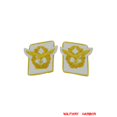 WWII German Luftwaffe Generaloberst Collar Tabs WW2 german badge,wehrmacht collar insignia,Luftwaffe collar insignia,SS collar insignia,Luftwaffe Generaloberst Collar Tabs,german badge WWII,militaria german,WWII german,wehrmacht badge,Luftwaffe badge,SS badge,WWII military surplus,WWII german insignia,german collar insignia