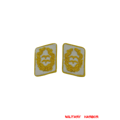 WWII German Luftwaffe Generalleutnant Collar Tabs WW2 german badge,wehrmacht collar insignia,Luftwaffe collar insignia,SS collar insignia,Luftwaffe Generalleutnant Collar Tabs,german badge WWII,militaria german,WWII german,wehrmacht badge,Luftwaffe badge,SS badge,WWII military surplus,WWII german insignia,german collar insignia
