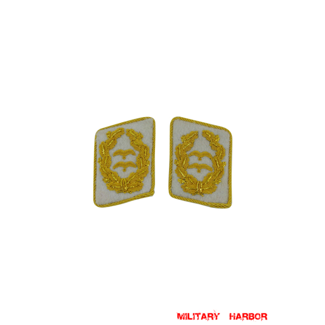 WWII German Luftwaffe Generalleutnant Collar Tabs WW2 german badge,wehrmacht collar insignia,Luftwaffe collar insignia,SS collar insignia,Luftwaffe Generalleutnant Collar Tabs,german badge WWII,militaria german,WWII german,wehrmacht badge,Luftwaffe badge,SS badge,WWII military surplus,WWII german insignia,german collar insignia