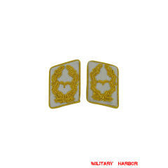WWII German Luftwaffe Generalmajor Collar Tabs WW2 german badge,wehrmacht collar insignia,Luftwaffe collar insignia,SS collar insignia,Luftwaffe Generalmajor Collar Tabs,german badge WWII,militaria german,WWII german,wehrmacht badge,Luftwaffe badge,SS badge,WWII military surplus,WWII german insignia,german collar insignia