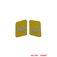 WWII German Luftwaffe Flight Fallschirmjäger Leutnant Collar Tabs WW2 german badge,wehrmacht collar insignia,Luftwaffe collar insignia,SS collar insignia,Luftwaffe Flight Fallschirmjager Leutnant Collar Tabs,german badge WWII,militaria german,WWII german,wehrmacht badge,Luftwaffe badge,SS badge,WWII military surplus,WWII german insignia,german collar insignia