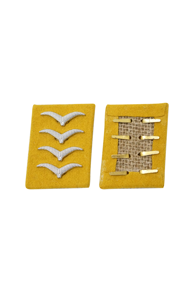 WW2 german badge,wehrmacht collar insignia,Luftwaffe collar insignia,SS collar insignia,Luftwaffe Flight Fallschirmjager Hauptgefreiter Collar Tabs,german badge WWII,militaria german,WWII german,wehrmacht badge,Luftwaffe badge,SS badge,WWII military surplus,WWII german insignia,german collar insignia