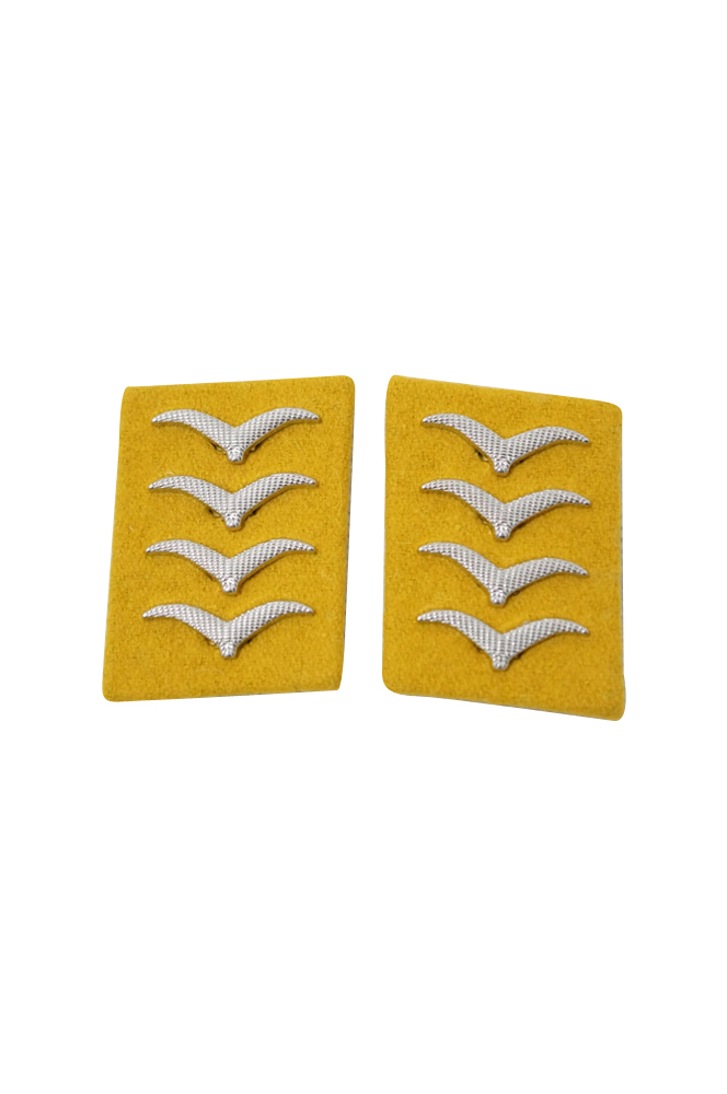 WW2 german badge,wehrmacht collar insignia,Luftwaffe collar insignia,SS collar insignia,Luftwaffe Flight Fallschirmjager Hauptgefreiter Collar Tabs,german badge WWII,militaria german,WWII german,wehrmacht badge,Luftwaffe badge,SS badge,WWII military surplus,WWII german insignia,german collar insignia