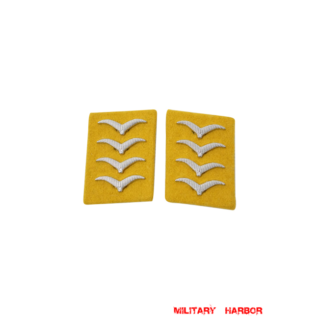 WWII German Luftwaffe Flight Fallschirmjäger Hauptgefreiter Collar Tabs WW2 german badge,wehrmacht collar insignia,Luftwaffe collar insignia,SS collar insignia,Luftwaffe Flight Fallschirmjager Hauptgefreiter Collar Tabs,german badge WWII,militaria german,WWII german,wehrmacht badge,Luftwaffe badge,SS badge,WWII military surplus,WWII german insignia,german collar insignia