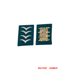 WW2 german badge,wehrmacht collar insignia,Luftwaffe collar insignia,SS collar insignia,Luftwaffe Field Divisions Hauptgefreiter Collar Tabs,german badge WWII,militaria german,WWII german,wehrmacht badge,Luftwaffe badge,SS badge,WWII military surplus,WWII german insignia,german collar insignia