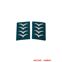 WWII German Luftwaffe Field Divisions Hauptgefreiter Collar Tabs WW2 german badge,wehrmacht collar insignia,Luftwaffe collar insignia,SS collar insignia,Luftwaffe Field Divisions Hauptgefreiter Collar Tabs,german badge WWII,militaria german,WWII german,wehrmacht badge,Luftwaffe badge,SS badge,WWII military surplus,WWII german insignia,german collar insignia