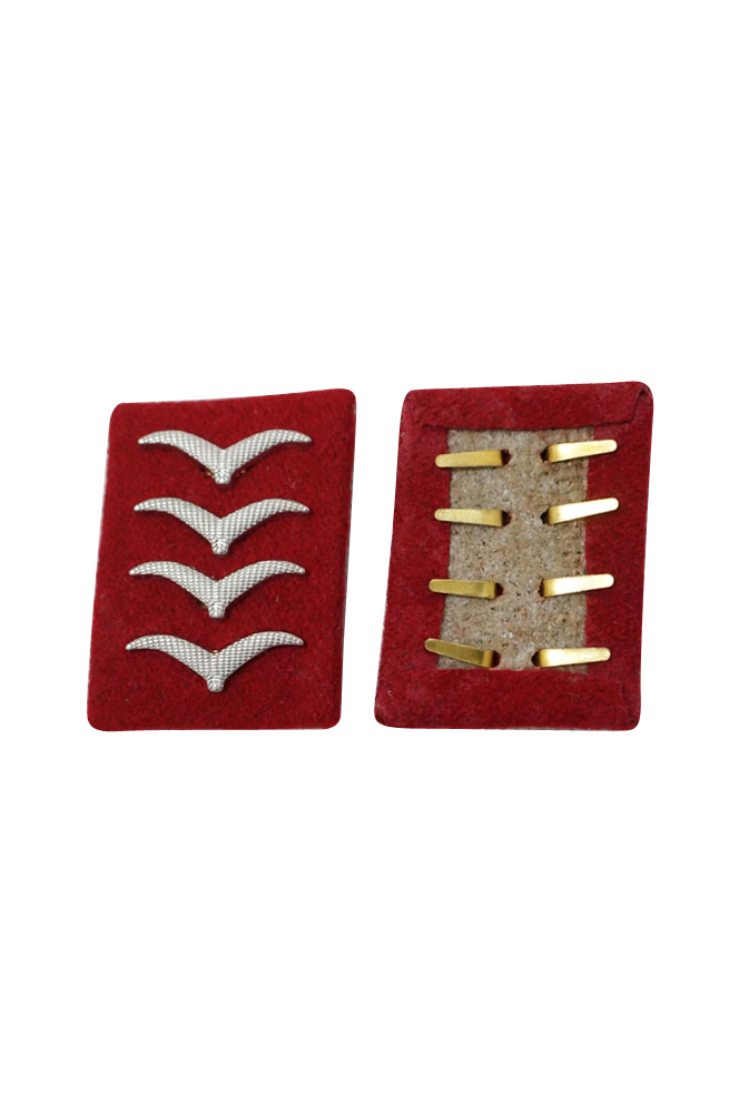 WW2 german badge,wehrmacht collar insignia,Luftwaffe collar insignia,SS collar insignia,Luftwaffe Flak and Artillery Hauptgefreiter Collar Tabs,german badge WWII,militaria german,WWII german,wehrmacht badge,Luftwaffe badge,SS badge,WWII military surplus,WWII german insignia,german collar insignia