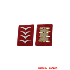 WW2 german badge,wehrmacht collar insignia,Luftwaffe collar insignia,SS collar insignia,Luftwaffe Flak and Artillery Hauptgefreiter Collar Tabs,german badge WWII,militaria german,WWII german,wehrmacht badge,Luftwaffe badge,SS badge,WWII military surplus,WWII german insignia,german collar insignia