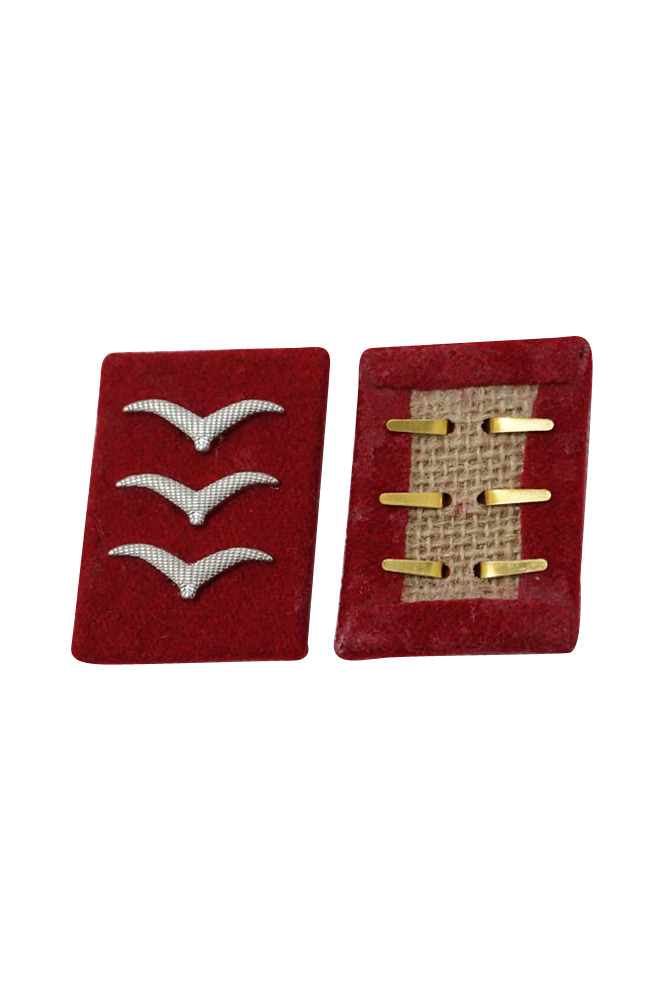 WW2 german badge,wehrmacht collar insignia,Luftwaffe collar insignia,SS collar insignia,Luftwaffe Flak and Artillery Obergefreiter Collar Tabs,german badge WWII,militaria german,WWII german,wehrmacht badge,Luftwaffe badge,SS badge,WWII military surplus,WWII german insignia,german collar insignia