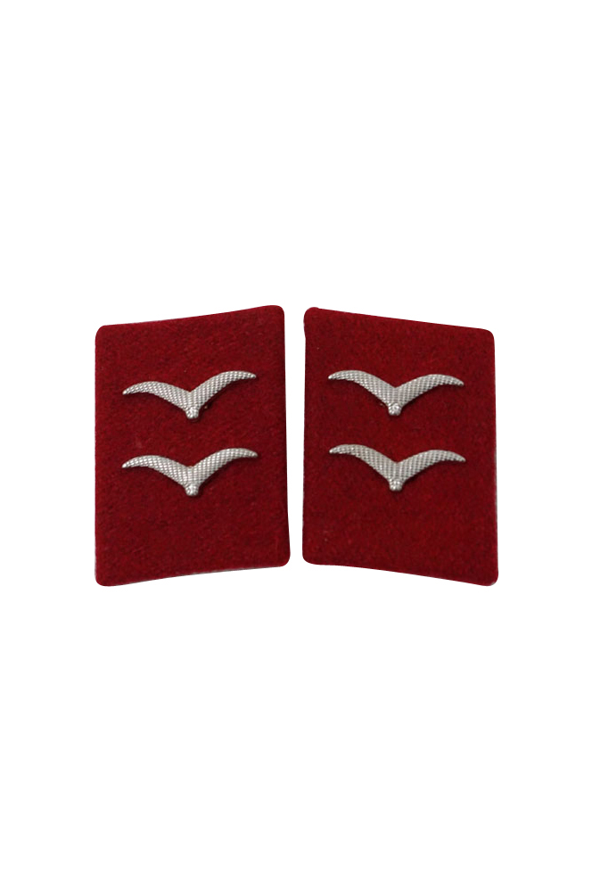 WW2 german badge,wehrmacht collar insignia,Luftwaffe collar insignia,SS collar insignia,Luftwaffe Flak and Artillery Gefreiter Collar Tabs,german badge WWII,militaria german,WWII german,wehrmacht badge,Luftwaffe badge,SS badge,WWII military surplus,WWII german insignia,german collar insignia