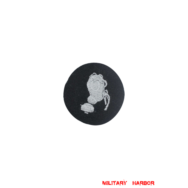 WWII German SS gas protection specialty sleeve insignia WW2 german badge,wehrmacht badge,Luftwaffe badge,SS badge,SS gas protection specialty sleeve insignia,german badge WWII,militaria german,WWII german,wehrmacht badge,Luftwaffe badge,SS badge,WWII military surplus,WWII german insignia,german sleeve badge,SS Trade Insignia
