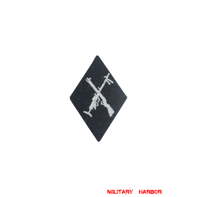 WWII German SS EM NCO Armourer sleeve diamond insignia WW2 german badge,wehrmacht badge,Luftwaffe badge,SS badge,SS Armourer sleeve insignia,german badge WWII,militaria german,WWII german,wehrmacht badge,Luftwaffe badge,SS badge,WWII military surplus,WWII german insignia,german sleeve badge,SS Trade Insignia