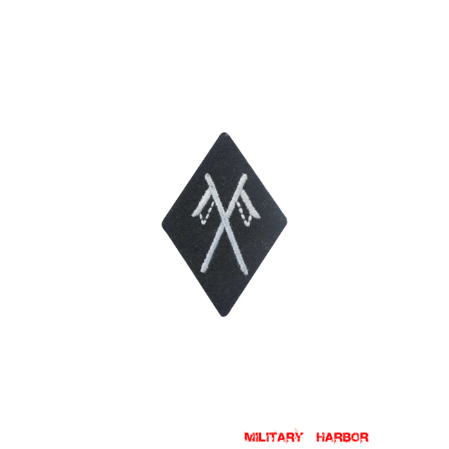 WWII German SS cavalry sleeve diamond insignia WW2 german badge,wehrmacht badge,Luftwaffe badge,SS badge,SS cavalry sleeve insignia,german badge WWII,militaria german,WWII german,wehrmacht badge,Luftwaffe badge,SS badge,WWII military surplus,WWII german insignia,german sleeve badge,SS Trade Insignia