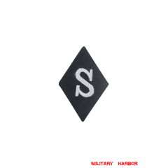 WWII German SS EM NCO Technical sleeve diamond insignia WW2 german badge,wehrmacht badge,Luftwaffe badge,SS badge,SS Technical sleeve insignia,german badge WWII,militaria german,WWII german,wehrmacht badge,Luftwaffe badge,SS badge,WWII military surplus,WWII german insignia,german sleeve badge,SS Trade Insignia